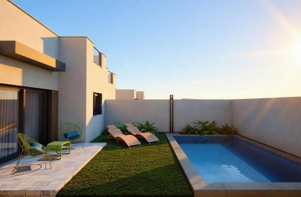 Nueva construcción  - Villa Detached - Mazarron - Country Club