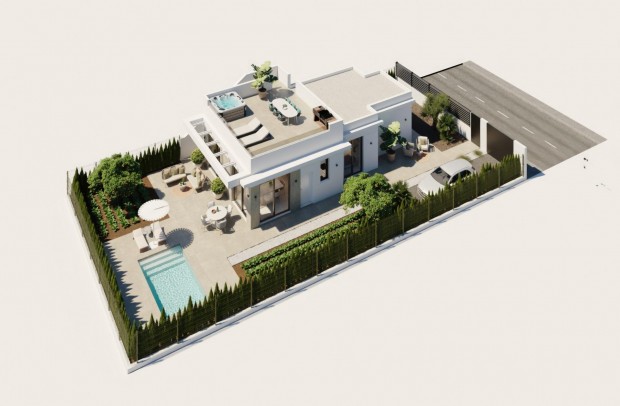 Nouvelle construction - Villa Detached - Fuente Alamo - Hacienda Del Álamo Golf