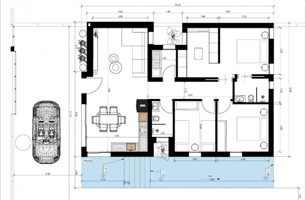 Nueva construcción  - Villa Detached - Benijófar - Urb. Monteazul