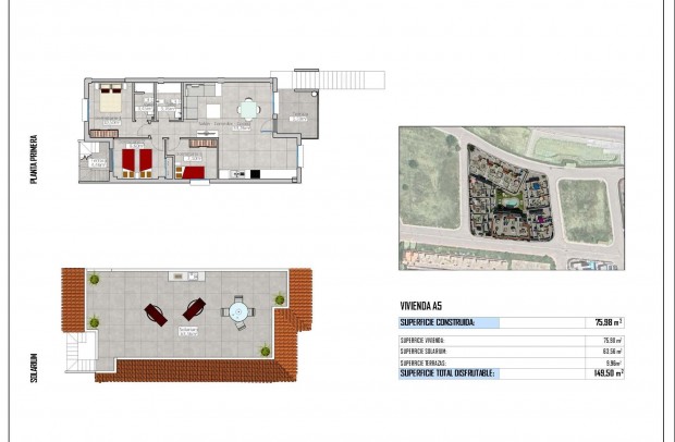 New Build - Bungalow - Cox - San Fernando