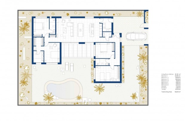 Nueva construcción  - Villa Detached - Banos y Mendigo - Altaona Golf
