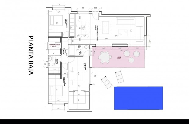 New Build - Villa Detached - Monforte del Cid - La Capitana