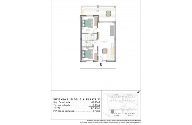 New Build - Apartment - Torre Pacheco - San Cayetano