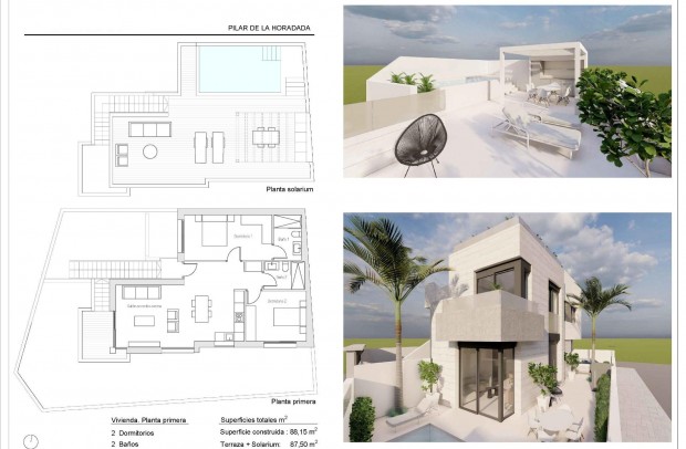 Nouvelle construction - Bungalow - Pilar de la Horadada - pueblo