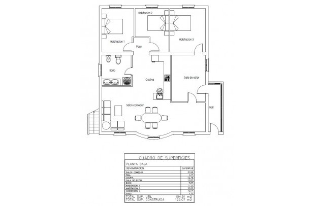 Revente - Villa Detached - Ciudad Quesada - Benimar