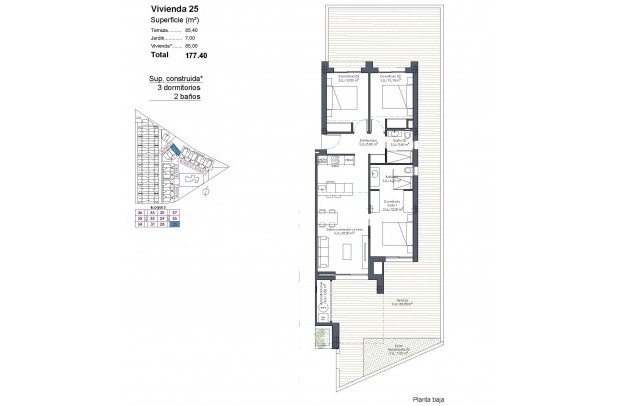 New Build - Apartment - Los Alcazares - Serena Golf