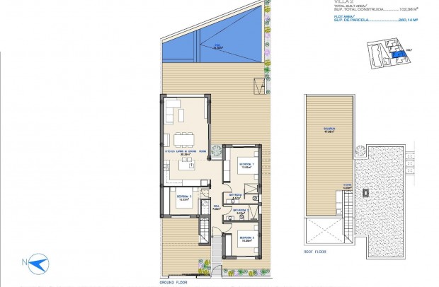 Nueva construcción  - Villa Detached - Los Alcazares - Serena Golf