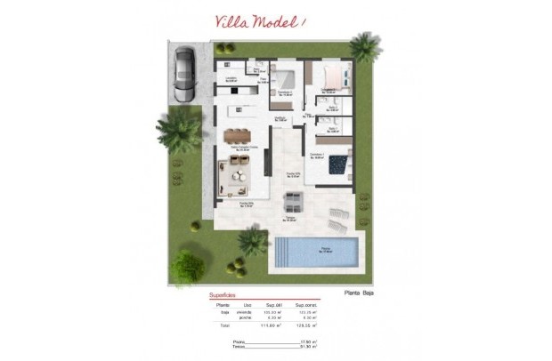 Nouvelle construction - Villa Detached - Banos y Mendigo - Altaona Golf
