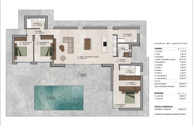 Nouvelle construction - Villa Detached - Pinoso - Lel