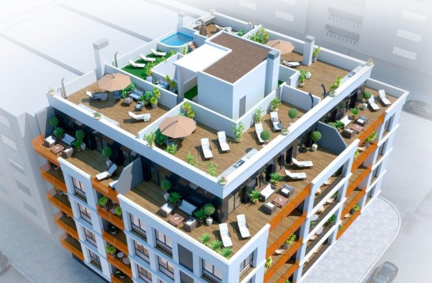 Nouvelle construction - Apartment - Torrevieja - Parque de las Naciones