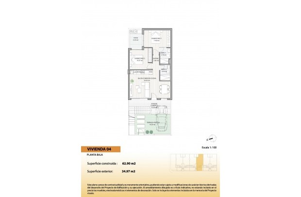 Nouvelle construction - Bungalow - San Pedro del Pinatar - El salero