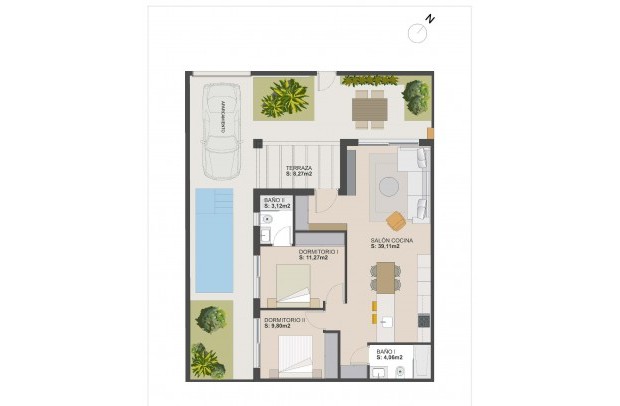 New Build - Town house - Torre Pacheco - El Alba