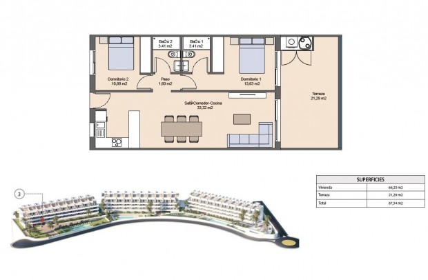 Nouvelle construction - Apartment - Finestrat - Balcón de finestrat
