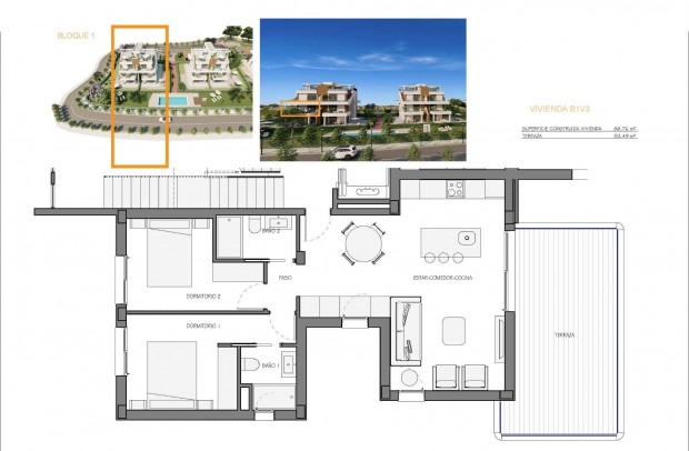 Nouvelle construction - Apartment - Fuente Alamo - Hacienda del Alamo