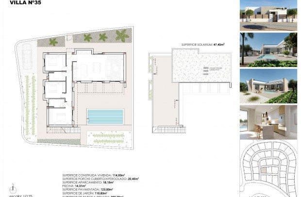 Nouvelle construction - Villa Detached - Fuente Alamo - Hacienda del Alamo