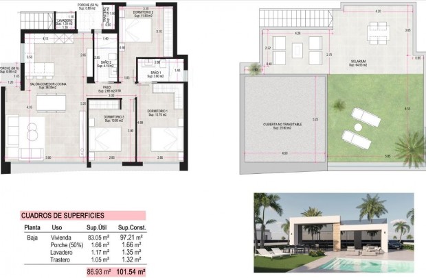 Nueva construcción  - Villa Detached - Alhama De Murcia - Condado De Alhama