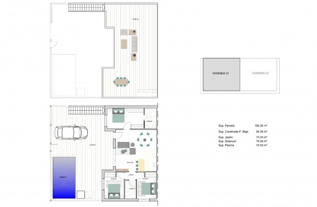 Nouvelle construction - Maison de ville - Torre Pacheco - pueblo