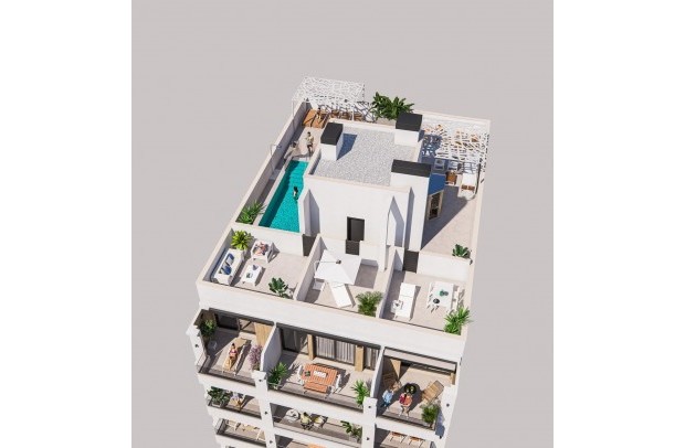 Nouvelle construction - Apartment - Torrevieja - Playa de El Cura