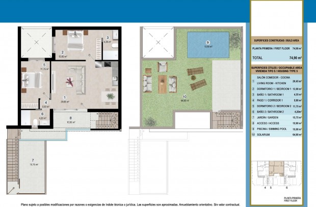 New Build - Bungalow - San Pedro del Pinatar - Lo Pagán