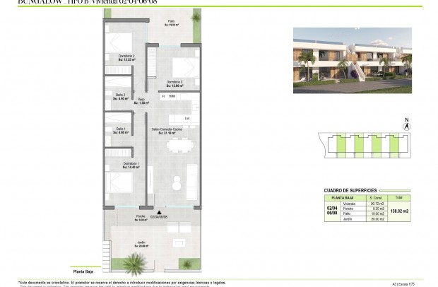 Nouvelle construction - Bungalow - Alhama De Murcia - Condado De Alhama