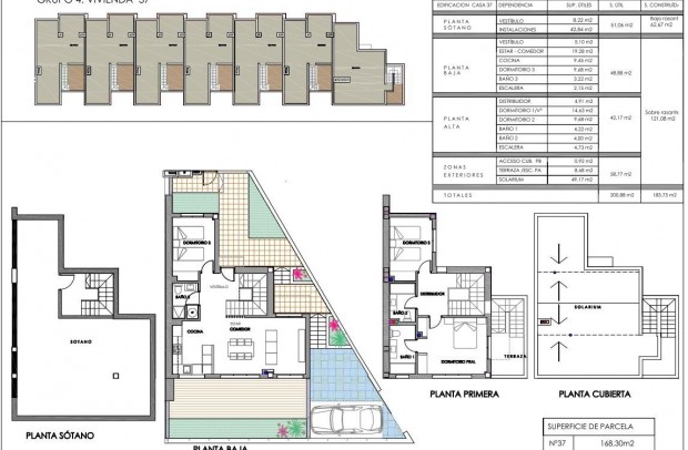 Nouvelle construction - Townhouse - Monforte del Cid - Alenda Golf