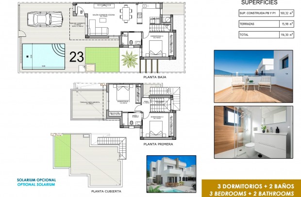 New Build - Villa Detached - Orihuela - Vistabella Golf