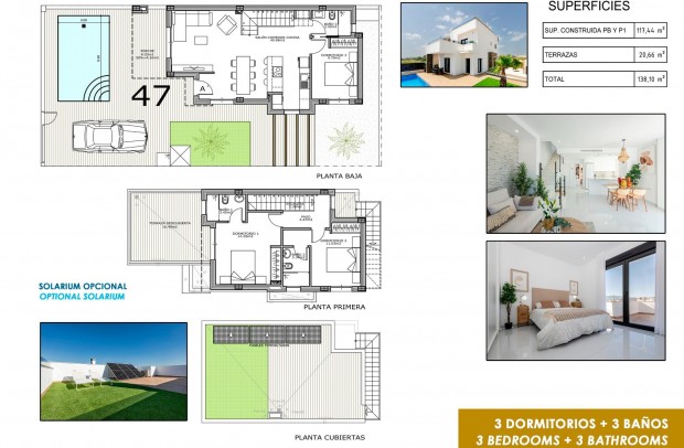 New Build - Villa Detached - Orihuela - Vistabella Golf
