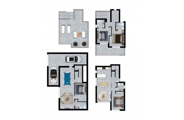 New Build - Villa Detached - La Nucía - Urb. Don Mar