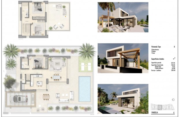 New Build - Villa Detached - Pilar de la Horadada - Roda Golf