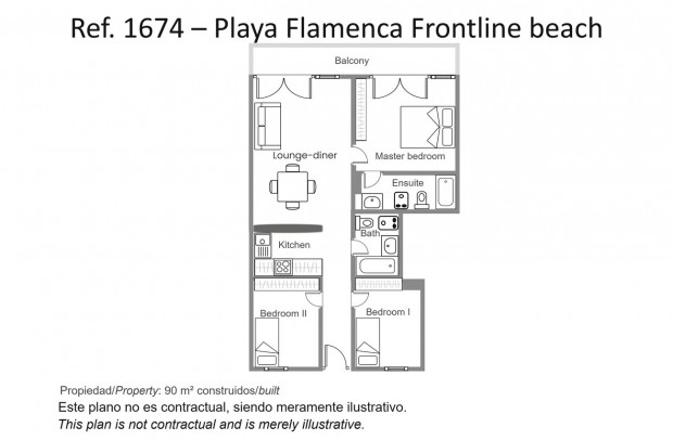 Resale - Apartment - Orihuela Costa - Playa Flamenca